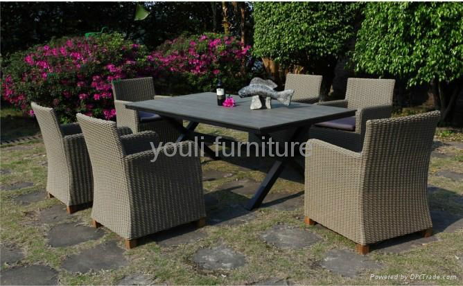 garden dining set,outdoor wicker furniture