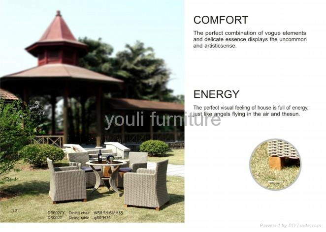 garden dining set,outdoor wicker furniture 2