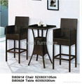 bar set rattan bar table 3