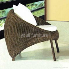 PE rattan leisure chair