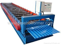 russia popular roof panel roll forming machine