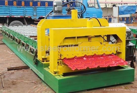 africa popular tile roll forming machine  1000
