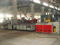 WPC production extrusion line  2