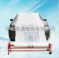 Professional HDPE Automotive paint masking film with paper core for spay paint 3