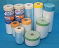 Automotive Paint Taped Plastic Masking Film 5