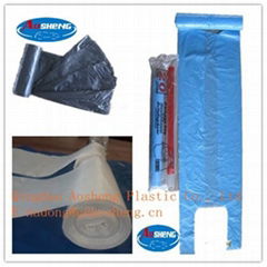 Plastic bags in roll