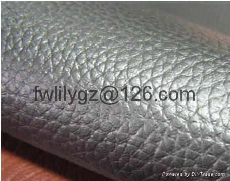 PU leather material for shoes bags 