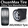 265/45R22 Tire China Tyre Manufactory
