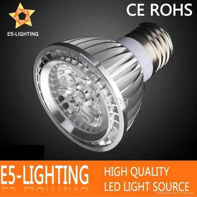 E27 85-265V 440LM 5W Warm White LED spotlights