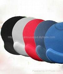 customized gel wrist rest mouse pad