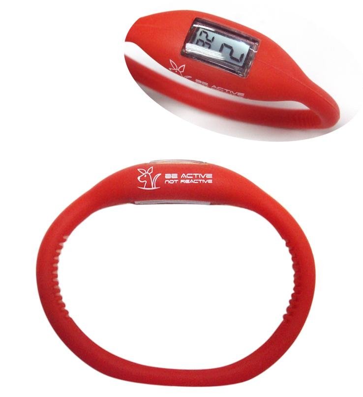 Silicone sport watch