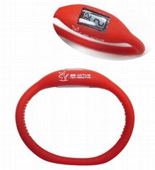 Silicone sport watch