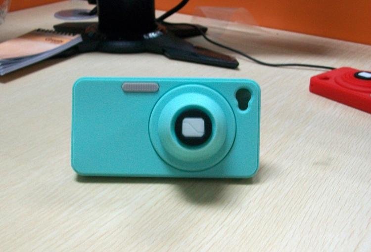  iphone4S硅胶相机手机套  2
