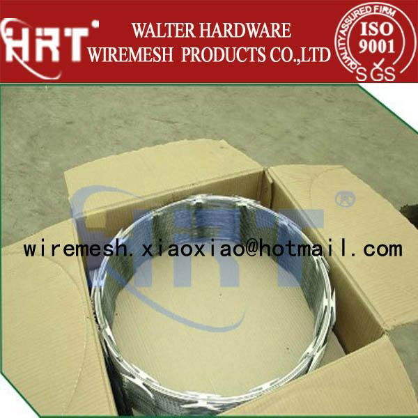 Hot Sale Galvanized RAZOR Barbed Wire Manufacturer