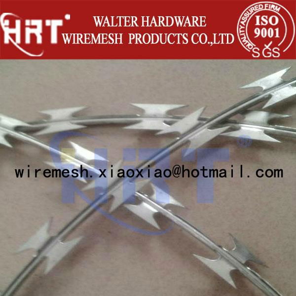 Hot Sale Galvanized RAZOR Barbed Wire Manufacturer 2