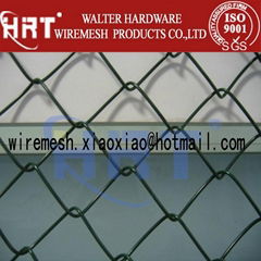 chain link fence (gavanized & PVC coated)