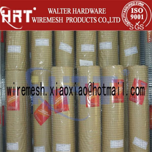 Galvanized and PVC coated welded wire mesh 4