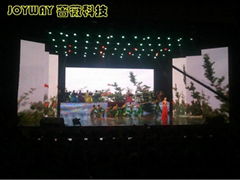 Indoor P6 full color rental lightweight led display screen