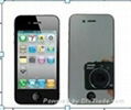 mirror screen protector for iphone 4s for cell phone accessory