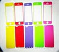 custom color screen protector for iphone 4/4s/5 screen protector guard 1