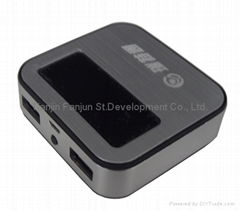 high capacity 5200 mah mobile power bank for Iphone/Ipad/Samsung/HTC