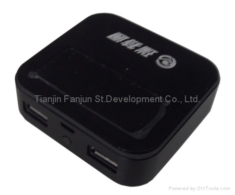 high capacity 5200 mah mobile power bank for Iphone/Ipad/Samsung/HTC     2