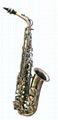 Alto sax,like Selmer 802,archaize red