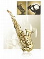 Curved soprano sax,like Yanagisawa,electrophoresis 1