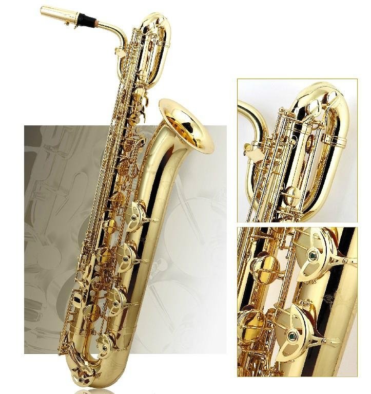 Baritone sax,G/L body & keys, with low A keys.