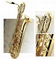 Baritone sax,G/L body & keys, with low A keys. 1