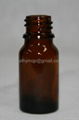 10ml amber essential oil bottle