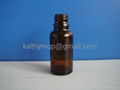 15ml amber essential oil bottle