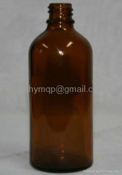 100ml amber essential oil bottle 