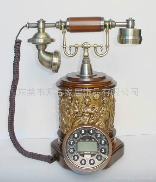 东莞市实木仿古电话机YG-3021
