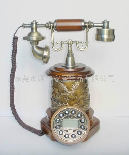 东莞市实木仿古电话机YG-3021 3