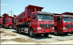 2013 howo dump truck 6x4 ZZ3257N3647C