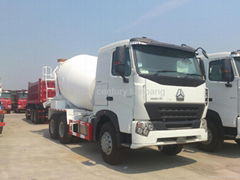 2013 howo 6x4 concrete mixer truck