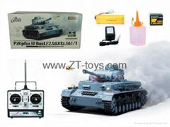 Remote control tank