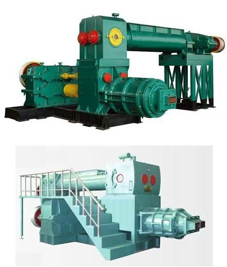 Double-stage Vacuum Brick Machine 