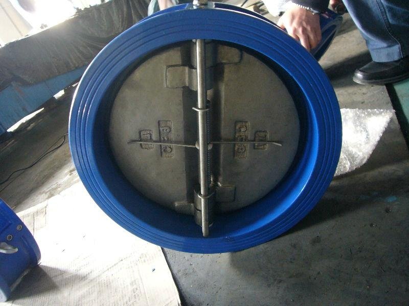 wafer type double disc check valve 2
