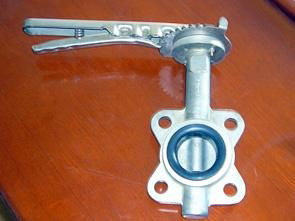 SS304 wafer type buttefly valves 2