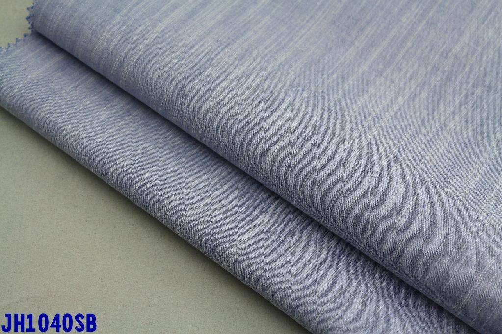 100 cotton canvas fabric chambray with slubs 2