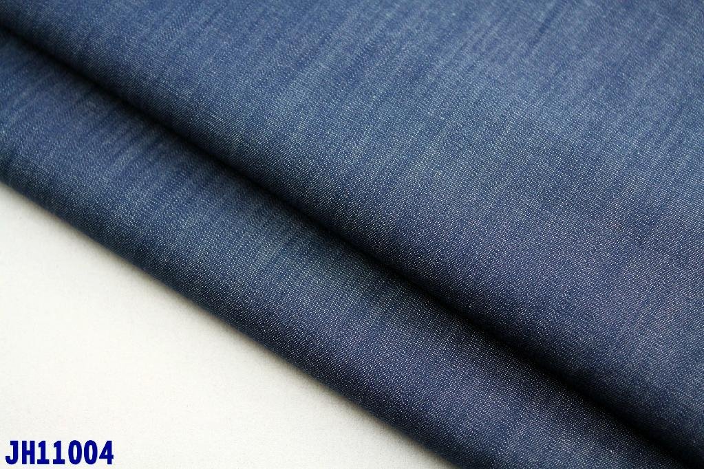 100 cotton grey fabrics denim finish with slubs 2