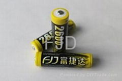 High capacity 3.7v 2600mAh lithium battery