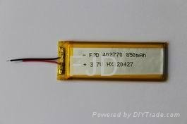  3.7V 850mAh Li-Polymer Battery 1