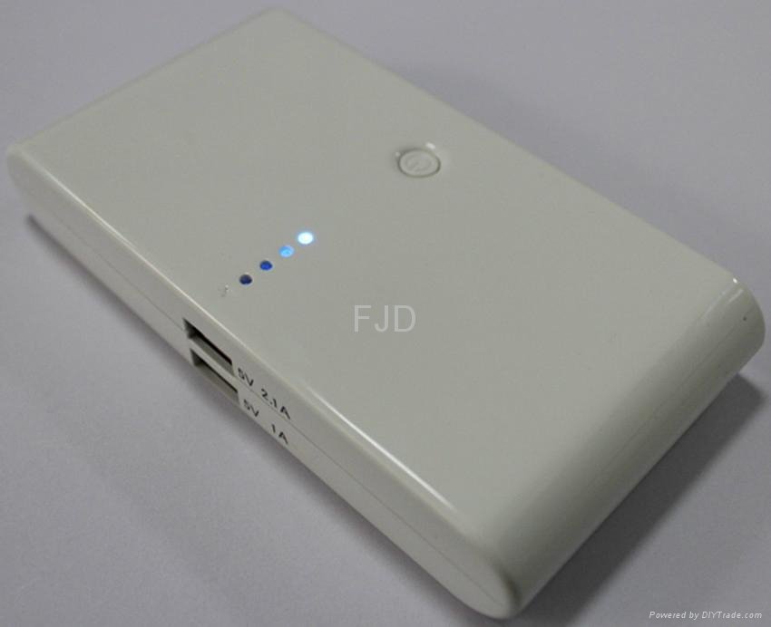 FJD-M6 Large capacity portable power bank 12000mAh for tablet pc