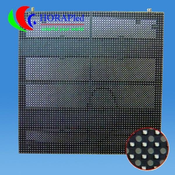 Transparent LED Curtain Panels For Indoor Color Screens 2