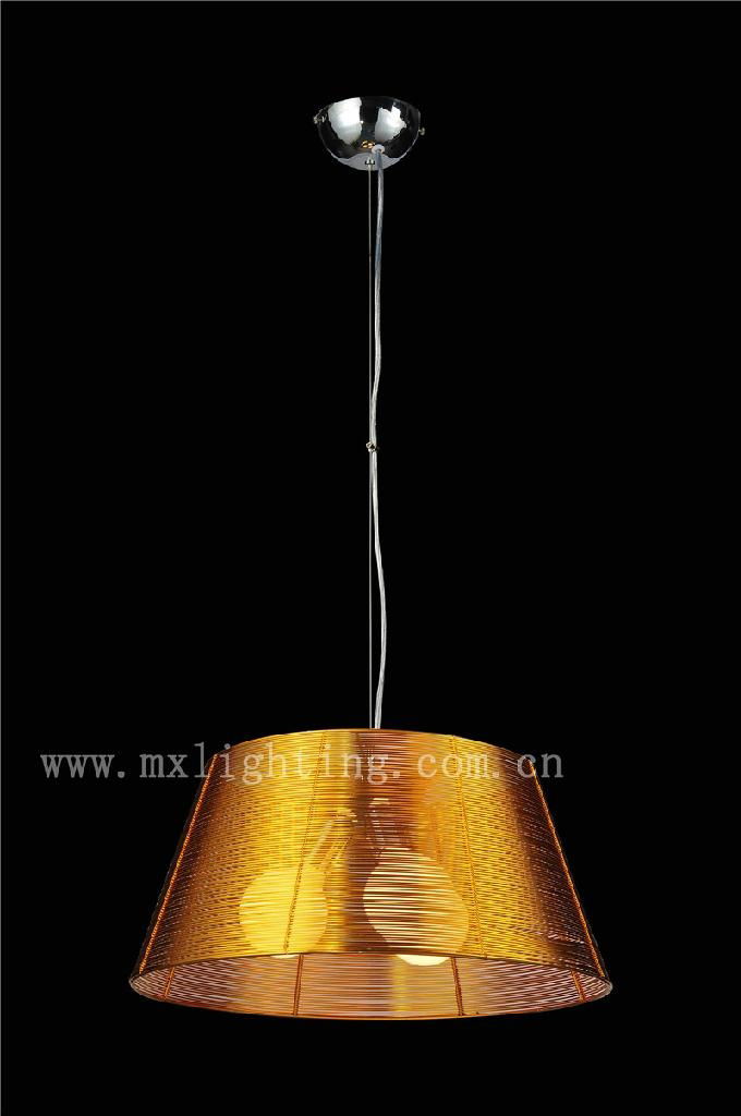 Beautiful aluminum gold pendant lamp 11570-3