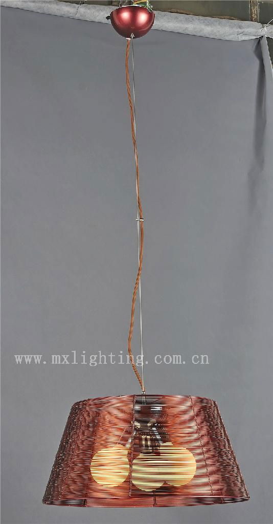 Beautiful aluminum gold pendant lamp 11570-3 2