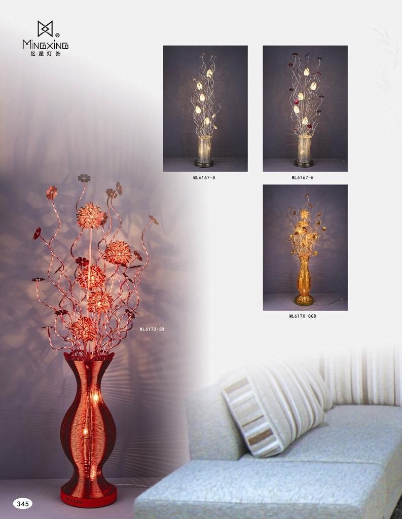 Handmade Beautiful Flower Floor Lamps Ml6301 10 Mingxing